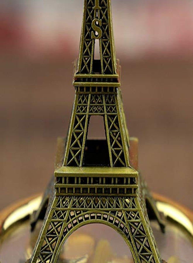 Sooharic Clockwork Wind Up Music Box Eiffel Tower, for Son/Daughter Unique Gift for Friends Classic Ornament Crafts (Jingle Bells) - Image 4